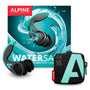 Alpine WaterSafe Pro Ohrstöpsel für Schwimmen und Surfen, M/L