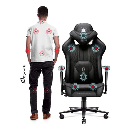 Diablo Gaming X-Player 2.0 PC Gaming Stuhl King XL Stoff