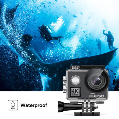 AKASO V50 Elite 4K60FPS Action Cam – Unterwasserkamera