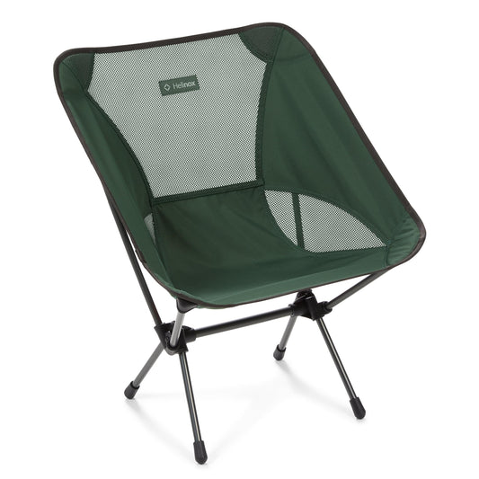 Helinox Chair One Leichter Kompakter Faltstuhl - Forest Green. Der Klappstuhl in Forest Green eignet sich für Camping und Outdoor-Aktivitäten.