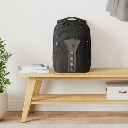 WENGER Legacy Laptop-Rucksack - bis 16 Zoll Schwarz/Grau (600631)