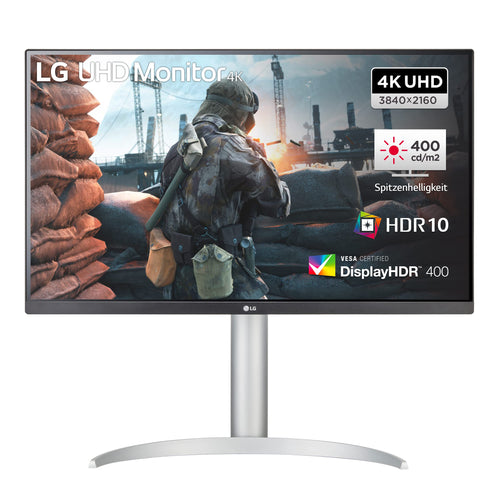 LG 27UP650P-W 4K UHD IPS HDR Monitor 27 Zoll – Weiss