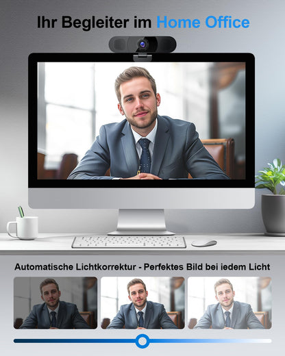 EMEET C980 pro Full HD Webcam - Videokonferenz & Streaming