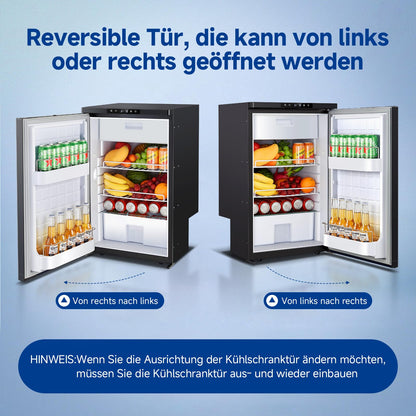 AAOBOSI Kompressor Kühlbox 83L mit App-Steuerung, 12/24V, -20°C