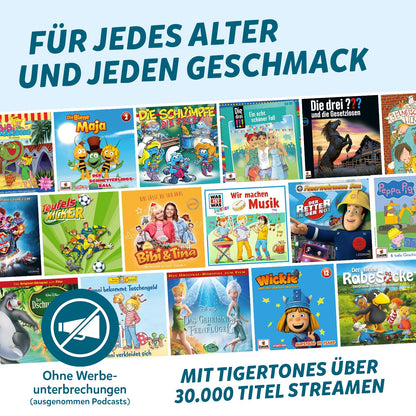 tigermedia tigertones Duo Prepaid 6 Monate Audio-Streaming für Kinder