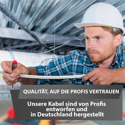 MAS Premium Feuchtraumkabel NYM-J Mantelleitung - 5x6 mm², 20m