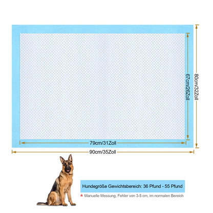 Ownpets Trainingsunterlagen für Hunde 80x90 cm, 40 Stück, XL