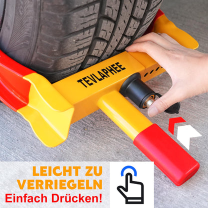Tevlaphee Radkralle Parkkralle mit Sicherheitsschloss und 3 Schlüsseln