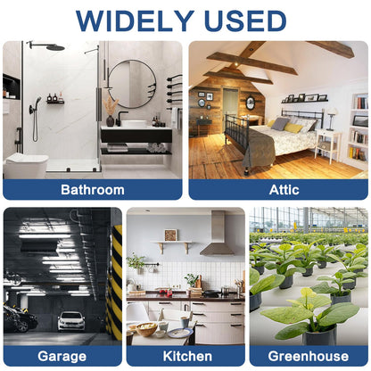 Aygrochy EC Motor Regelbar Rohrventilator - 125mm 416m³/h