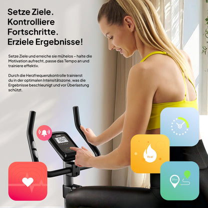Zipro Heimtrainer Drift - Ergometer Fitnessbike