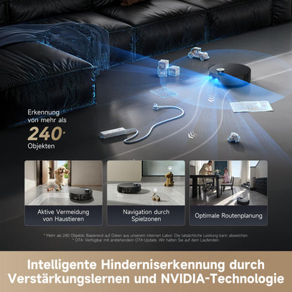 Dreame Aqua10 Ultra Roller Complete Saugroboter mit Wischfunktion