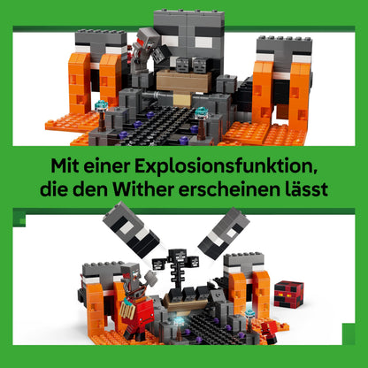 LEGO Minecraft Duell mit dem Wither, Bauset 21590 ab 8 Jahren