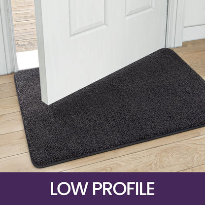 DEXI Sauberlauf Fussmatte 90x150 cm - Schwarz-grau