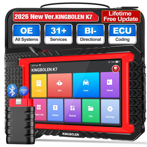 KINGBOLEN K7 OBD2 Diagnosegerät, bidirektional, ECU-Codierung