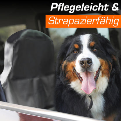 Upgrade4cars Autositzschoner Vordersitze aus Kunstleder, 2er-Set