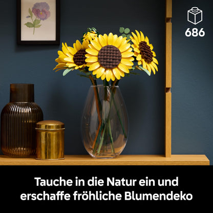 LEGO Botanicals Sonnenblumenstrauss 11502 Bauset für Erwachsene