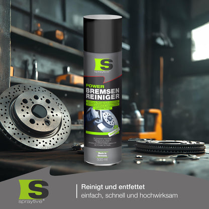Spraytive Power Bremsenreiniger Spray Industrie – 24x500ml