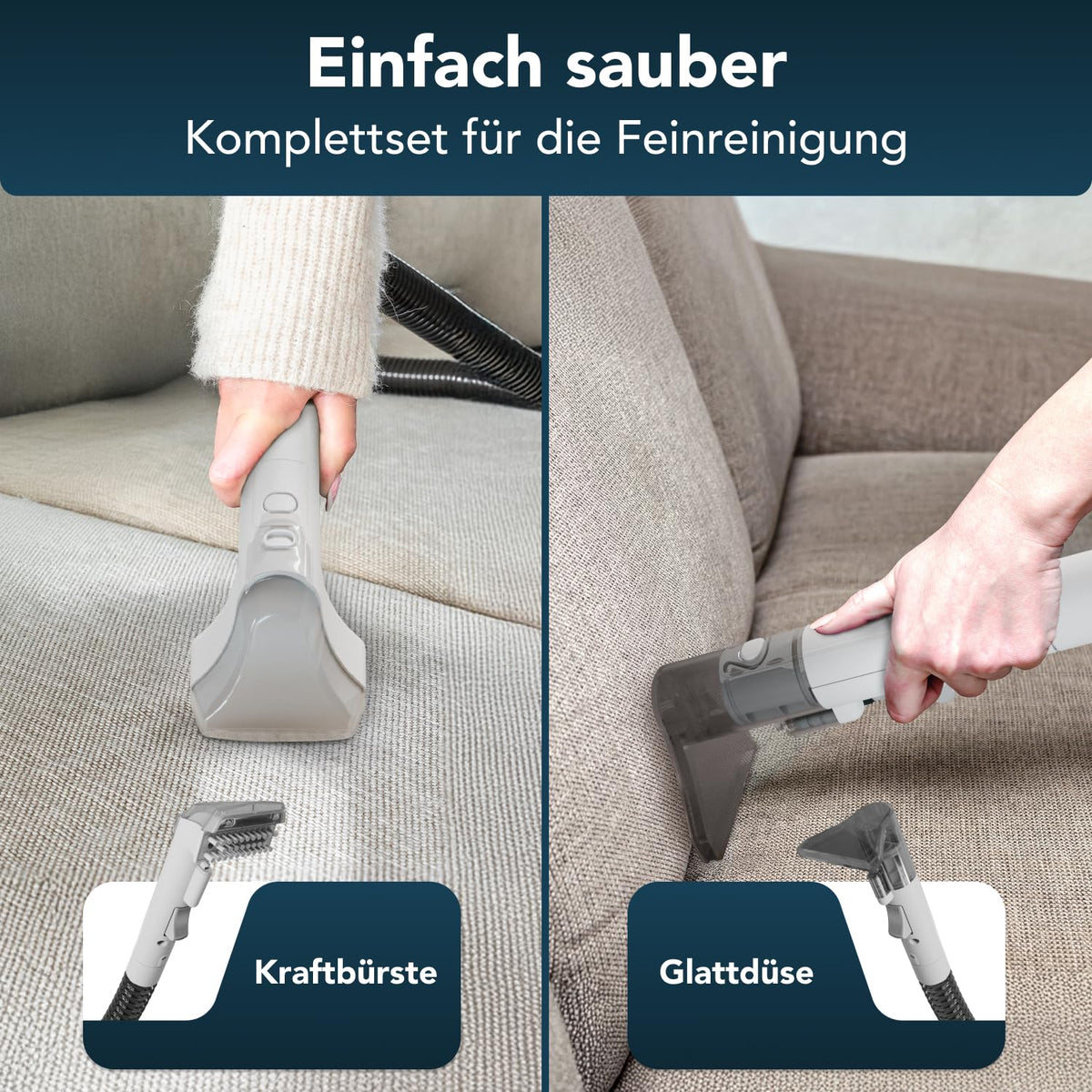 Media Evolution Waschsauger Polster- & Teppichreiniger –