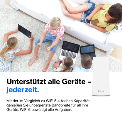 Linksys Velop MX8400 WLAN Mesh (2er) - AX4200