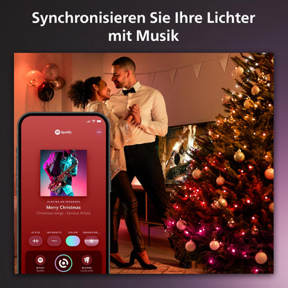 Philips Hue Festavia Lichterkette - 40m, Farbwechsel