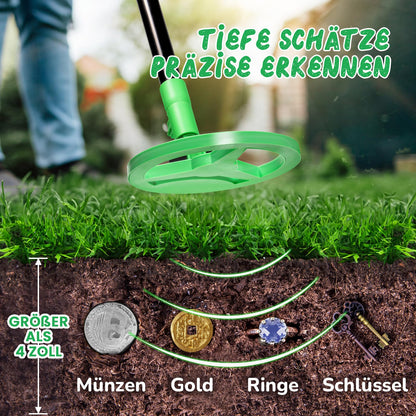 Smofrees MD-3007 Metalldetektor für Kinder, 60-86 cm, grün