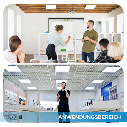 LEDLux LED Panel 62x62 Rasterleuchte - Neutralweiss 4000K