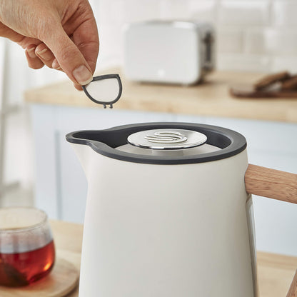 Swan Nordic Frühstücksset – Wasserkocher, Toaster, Mikrowelle Weiss