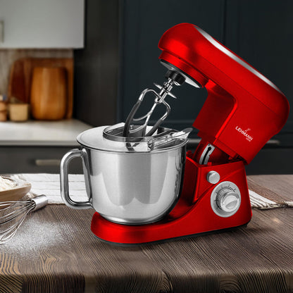 Lehmann Planetarische Küchenmaschine 2200W 5L – Rot