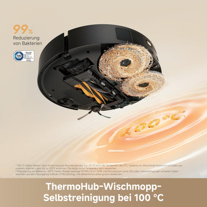 dreame L50s Pro Ultra Saugroboter mit Wischfunktion, schwarz