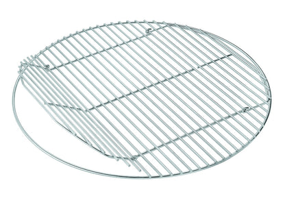 RÖSLE Grillrost Edelstahl 18/0 klappbar für No.1 F50/F50 AIR, silberner Rost mit Gitterstruktur