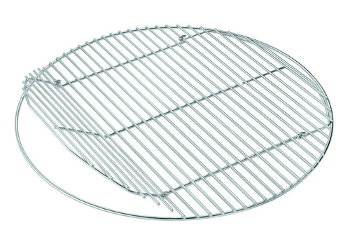 RÖSLE Grillrost Edelstahl 18/0 klappbar für No.1 F50/F50 AIR, silberner Rost mit Gitterstruktur