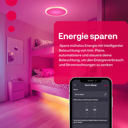 innr Smart LED Deckenleuchte RL 232 C, Zigbee, RGB, dimmbar, 30 cm