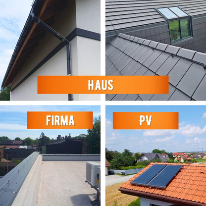 HausHeld® 45m Runddraht AlMgSi 8mm Erdungs-/Blitzschutz