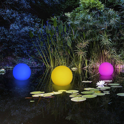 Bonetti Solar-Kugelleuchte für Aussen, RGB, IP67, Ø 30 cm
