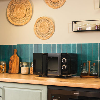 Cecotec Proclean 3030 Flatbed Mikrowelle mit Grill – 20 l Kompakt