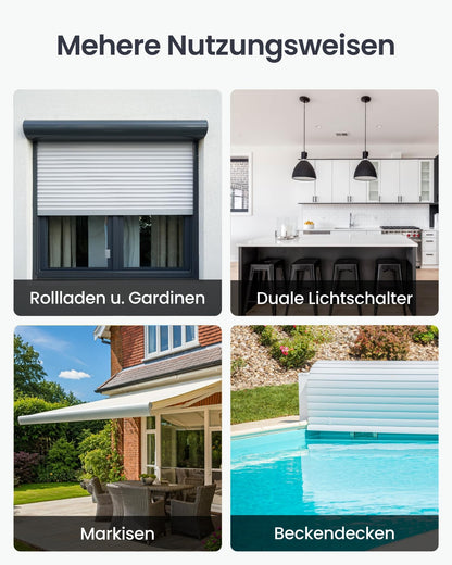 SwitchBot Wlan Schalter 2PM Smart Relaisschalter 16A, 2er-Pack