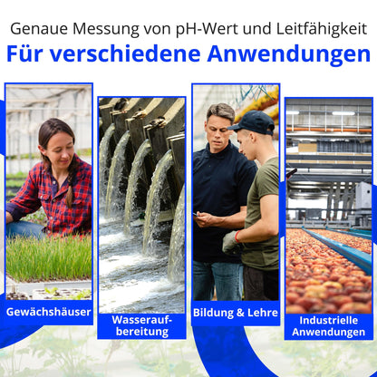 Bluelab Combo Meter – pH, EC, Temperatur Messgerät METCOM