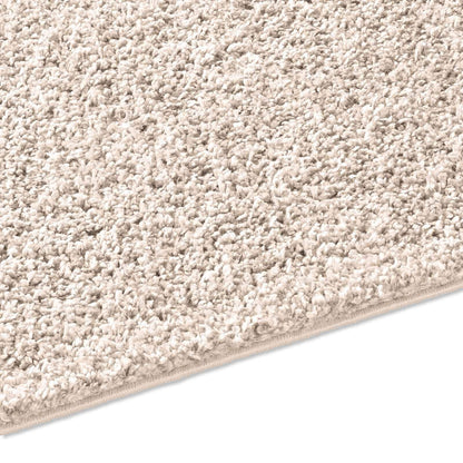 Taracarpet Venezia Shaggy Hochflor Teppich - Creme 160x230 cm