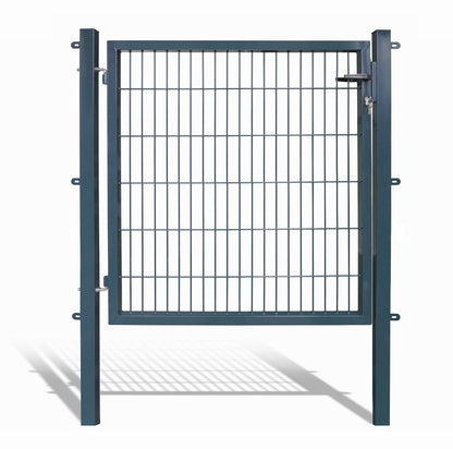 Koll Living Gartentor Stabmattenzaun 120x120cm Anthrazit