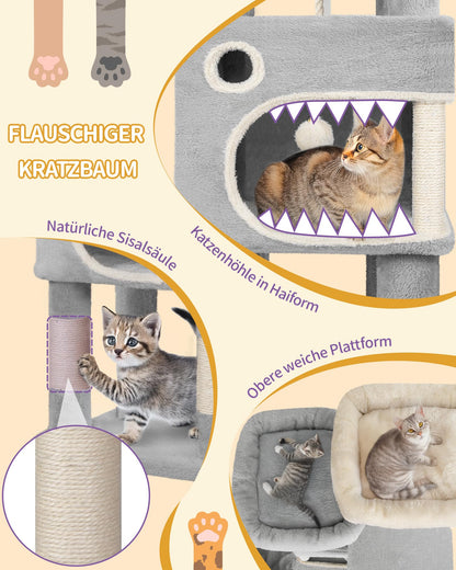 Hzuaneri Katzenbaum 159 cm – hellgrau MS15918LG