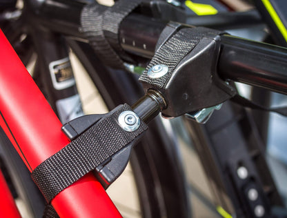 EUFAB AMBER 3 Fahrradträger - E-Bike Anhängerkupplung Schwarz