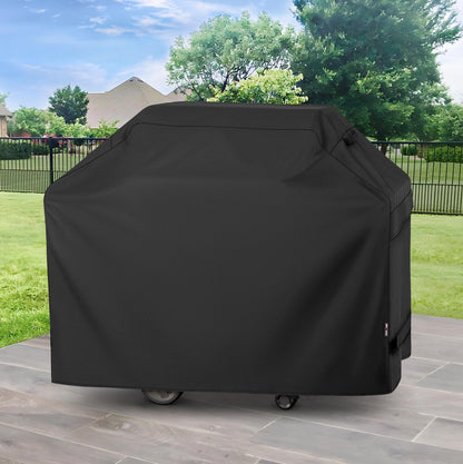 Unicook Grillabdeckung 140 cm wasserdicht, Grillhaube für Gasgrill