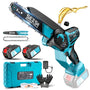 SEESII M8 Ace Mini Akku-Kettensäge 6 & 8 Zoll, 1000 W Brushless mit zwei Akkus