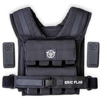 Eric Flag Gewichtsweste einstellbar für Training - 20 kg