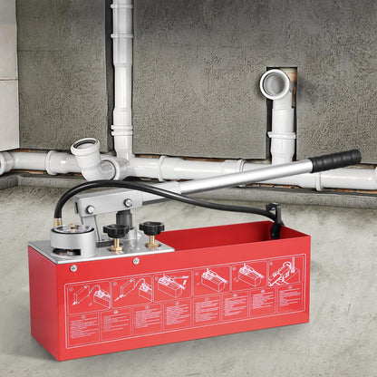 VEVOR Abdrückpumpe manuell hydraulisch 25 Bar - Doppelventil