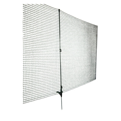 horizont Mobiler Hundezaun FLEX 15 m x 90 cm, Steckzaun mit 9 Pfählen