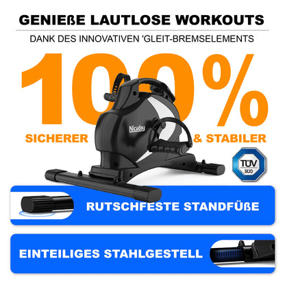 Niceday Pedaltrainer Mini – Arm- und Beintrainer für Senioren