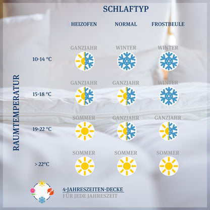 PARADIES Prima Light Bio Sommerbettdecke - 135x200 cm