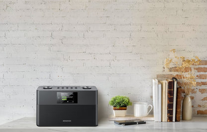 KENWOOD CR-ST80DAB-B Stereo-Kompaktradio mit DAB+ & Bluetooth