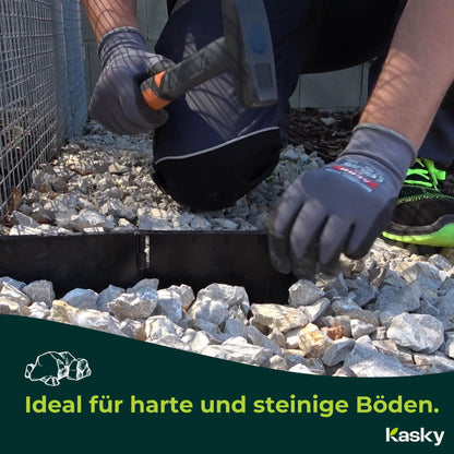 Flexible Rasenkante Kunststoff – Einsteckbar, Unsichtbar, 26,7m